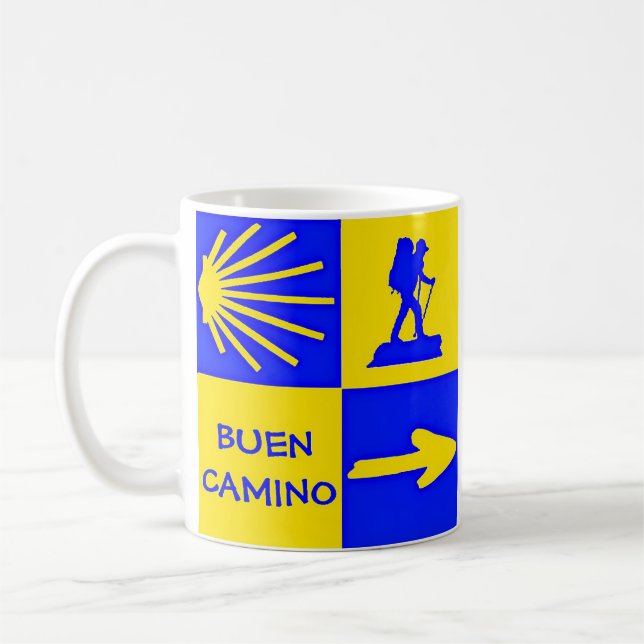 Camino de Santiago Coffee Mugg (Vänster)