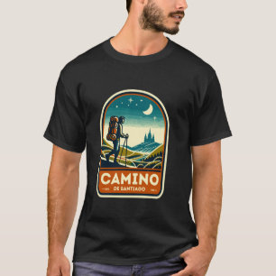 Camino de Santiago de Compostela-katedralen Bra T- T Shirt