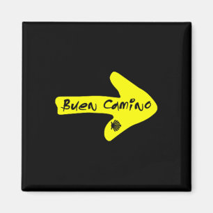 Camino De Santiago De Compostela Pilgrim Vandring Magnet
