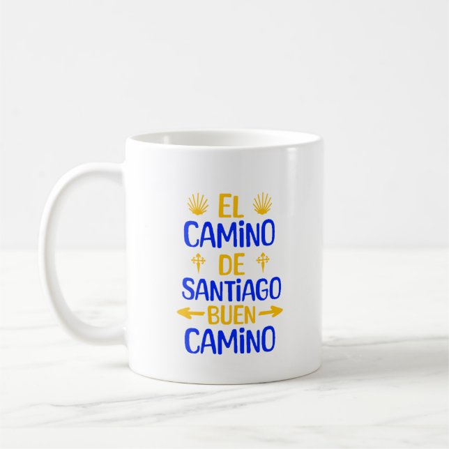 Camino de Santiago Kaffemugg (Vänster)