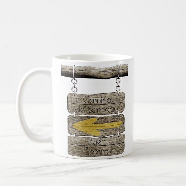 Camino de Santiago Kaffemugg (Vänster)