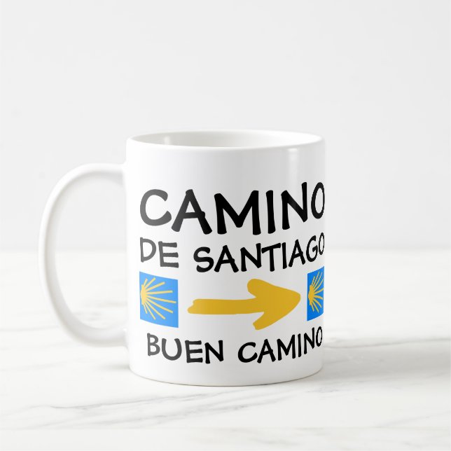 Camino de Santiago Kaffemugg (Vänster)