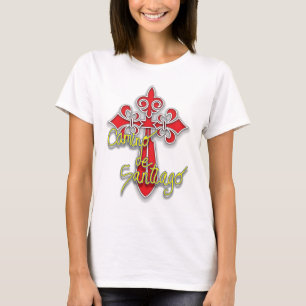 Camino de Santiago kor på Front T Shirt