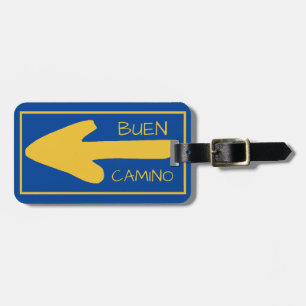Camino de Santiago Luggage Tag Bagagebricka