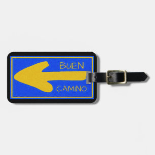 Camino de Santiago Luggage Tag Bagagebricka