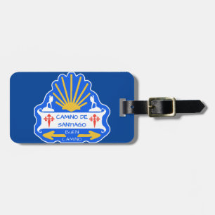 Camino de Santiago Luggage Tag Bagagebricka