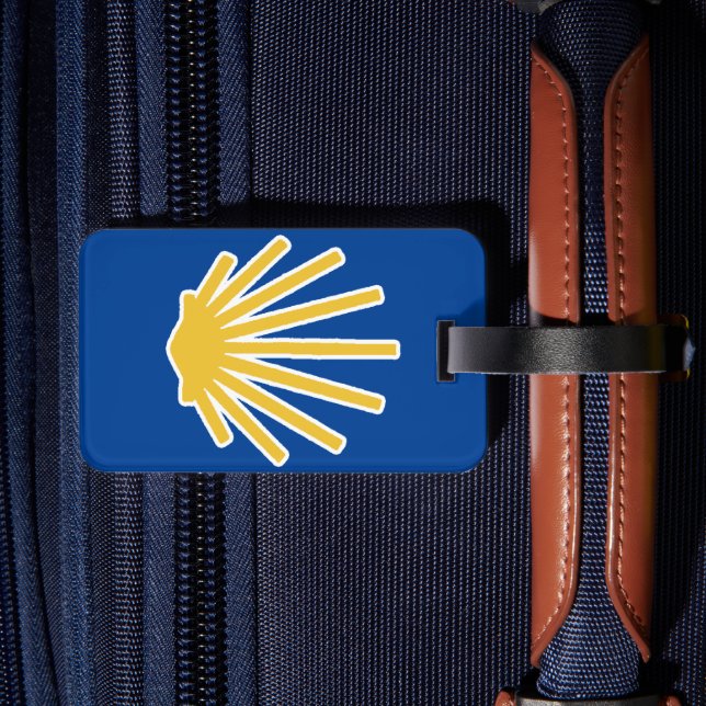 Camino de Santiago Luggage Tags Bagagebricka (Baksida Insitu 2)