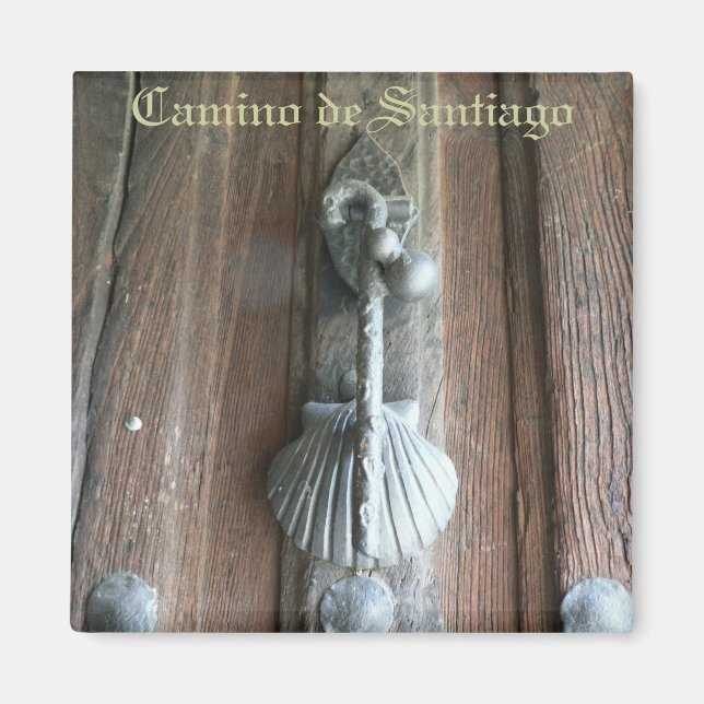 Camino de Santiago Magnet (Framsidan)