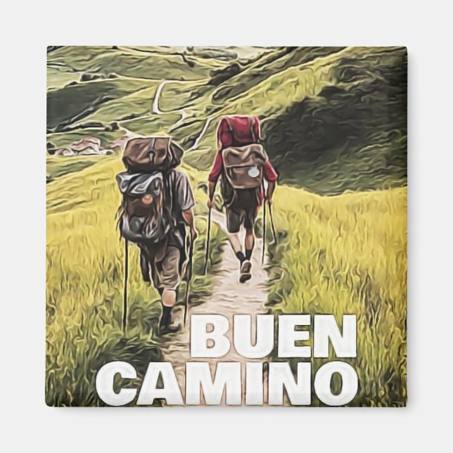 Camino de Santiago Magnet (Framsidan)