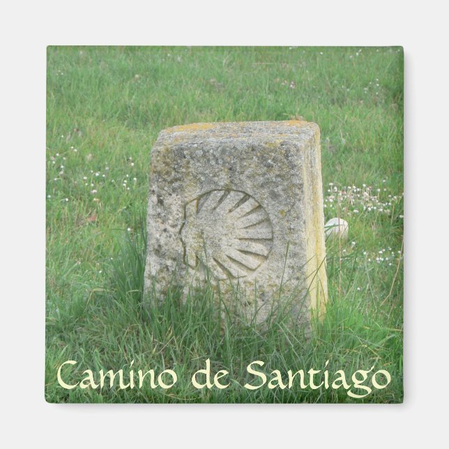 Camino de Santiago Magnet (Framsidan)