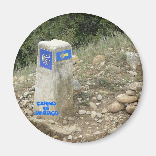 Camino de Santiago Magnet (Framsidan)