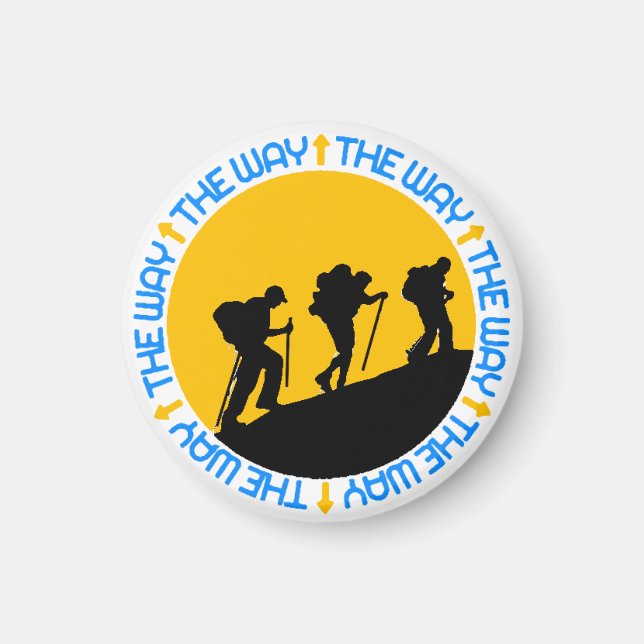 Camino de Santiago Magnet (Framsidan)