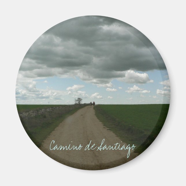 Camino de Santiago Magnet (Framsidan)