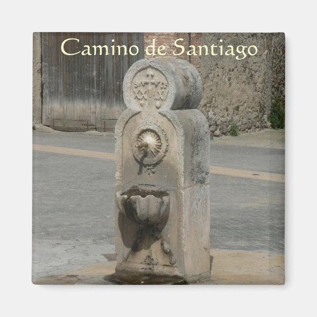 Camino de Santiago Magnet (Framsidan)