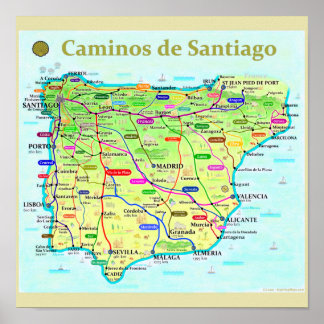 Camino de Santiago Poster