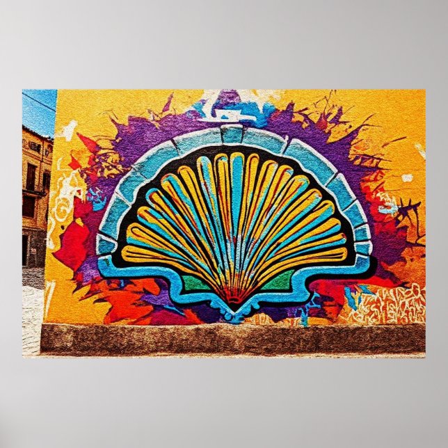 Camino de Santiago Poster (Framsidan)