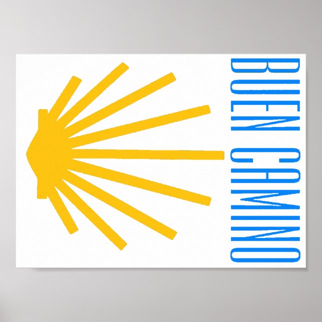 Camino de Santiago Poster (Framsidan)