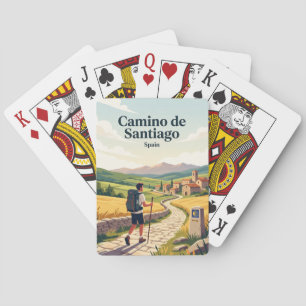 Camino de Santiago Spanien Casinokort
