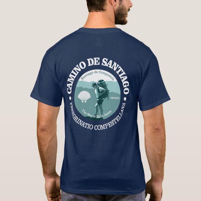 Camino de Santiago T-shirt (Baksida)