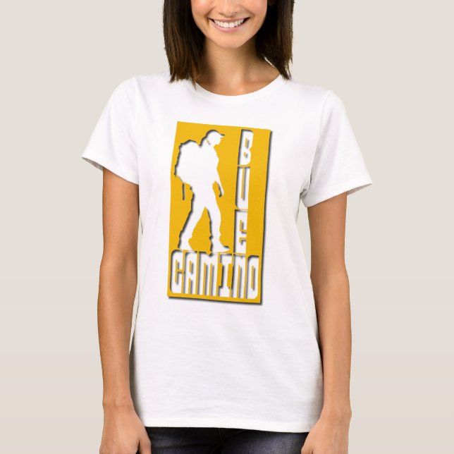 Camino de Santiago T-Shirt (Framsida)