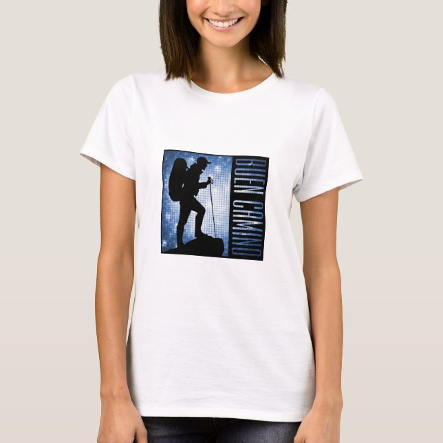 Camino de Santiago T-Shirt (Framsida)