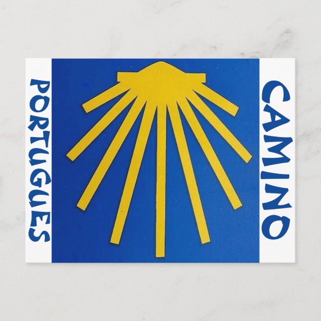 Camino de Santiago The way of st James 0004 Vykort (Framsida)