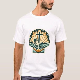 Camino de Santiago The way of st James 0194 T Shirt