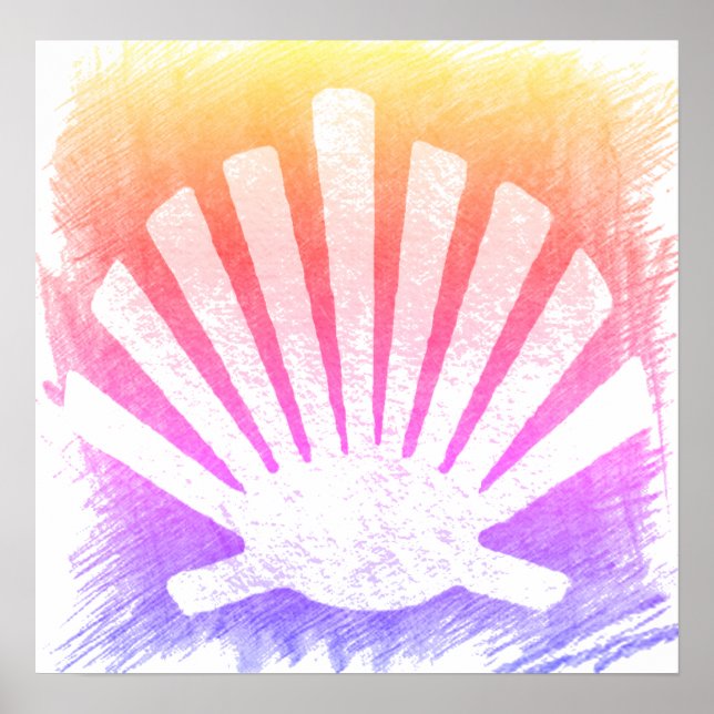 Camino de Santiago The way of st James 0241 Poster (Framsidan)