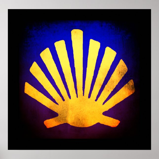 Camino de Santiago The way of st James 0248 Poster (Framsidan)
