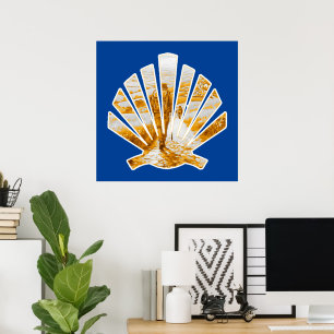 Camino de Santiago The way of st James 0295 Poster