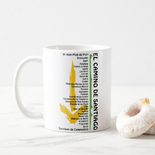 Camino de Santiago The way of st James 0310 Kaffemugg