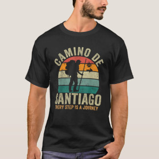 Camino de Santiago Tshirt Women Spain Pilgrim Way T Shirt