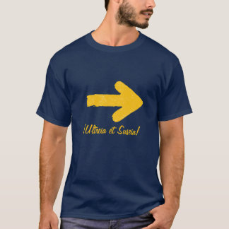 Camino Gult Arrow Pilgrimage tshirt T Shirt