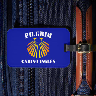 Camino Inglés pilgrimer Bagagebricka