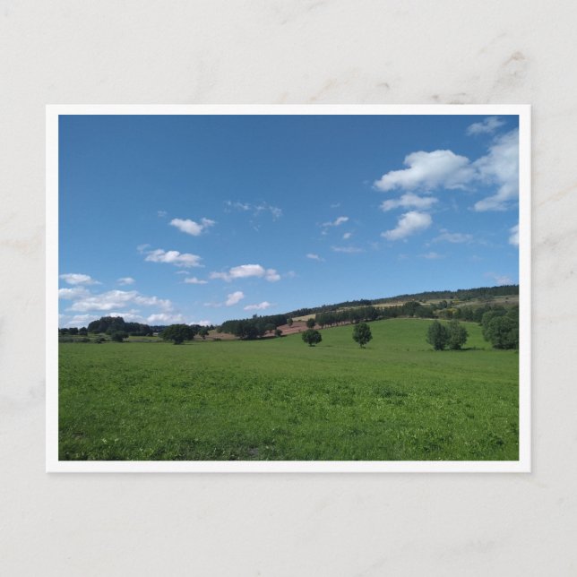 Camino Primitivo de Santiago (Spanien) Vykort (Framsida)