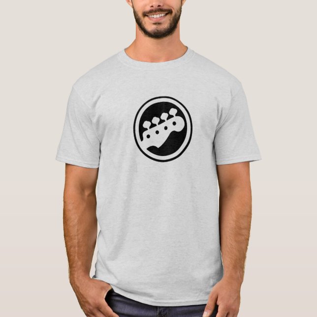 Camisa Baixista T-shirt (Framsida)