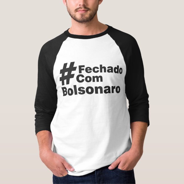 Camisa Bolsonaro 01 T Shirt (Framsida)