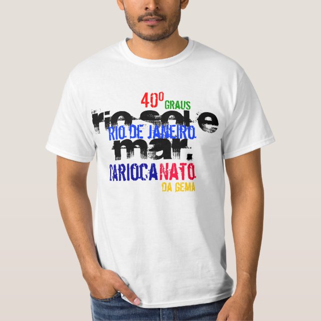 camisa cariocanato tee shirt (Framsida)