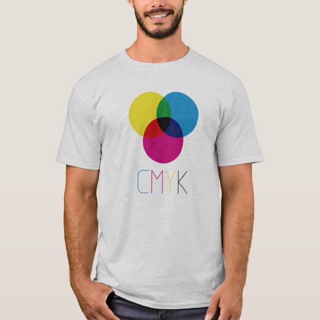 Camisa CMYK! Tee Shirt (Framsida)