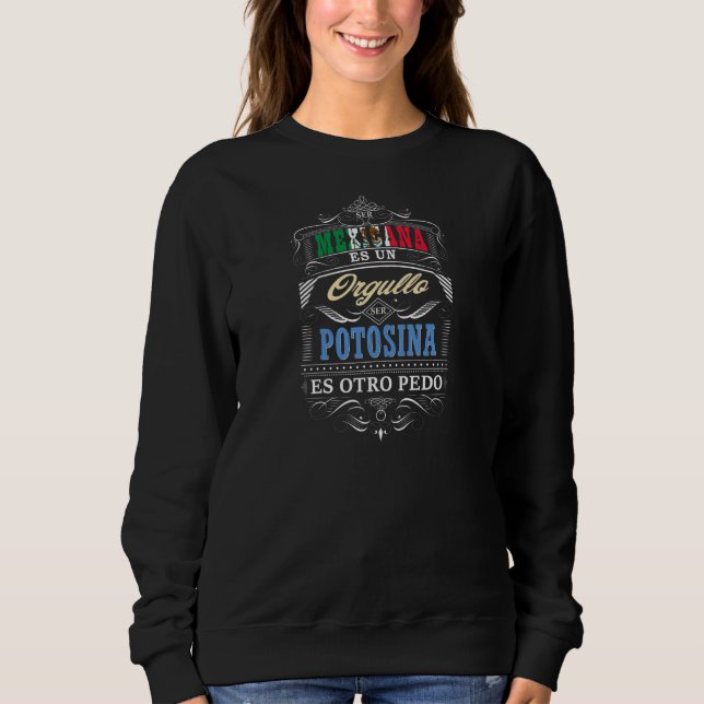 Camisa De Mujer Graciosa San Luis Potosi Mexiko Y T Shirt (Framsida)
