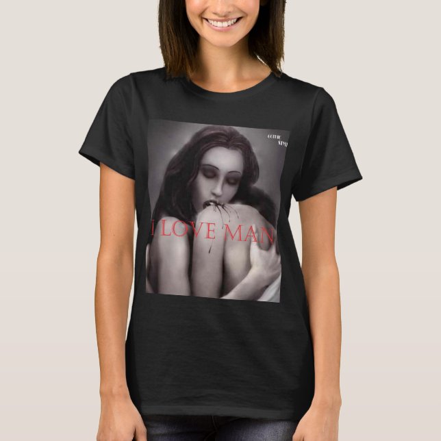 CAMISA ESTILO GÓTICA FEMININO TEE (Framsida)