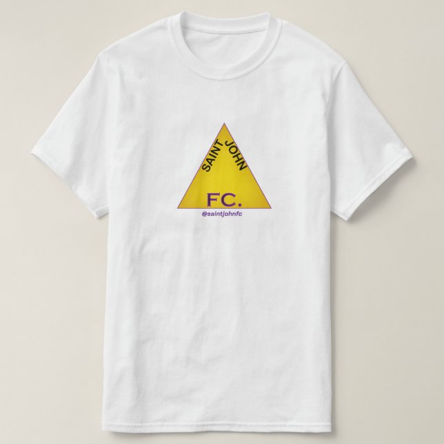 Camisa Lazer Saint John FC. T Shirt (Design framsida)