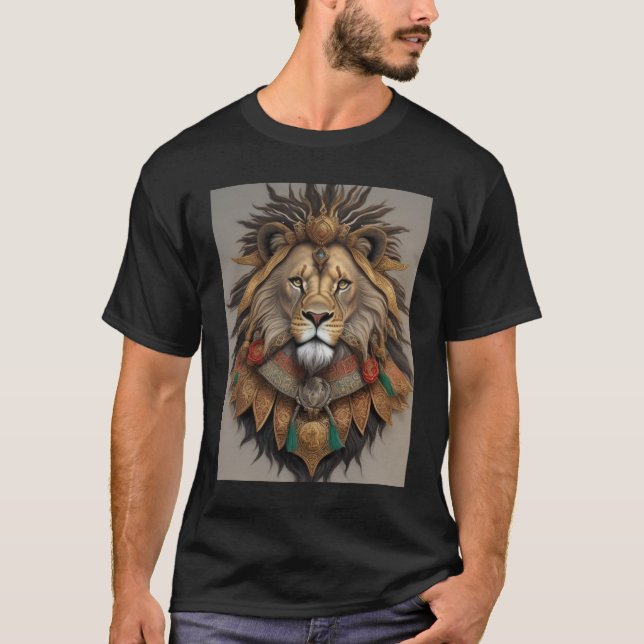 Camisa Leão T Shirt (Framsida)