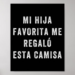 Camisa Para Pappa E Hija Camisa Graciosa Para Papp Poster