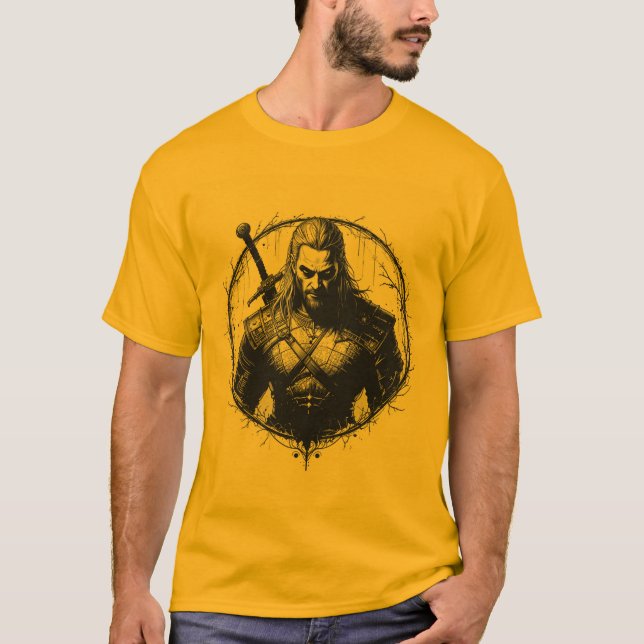 Camisa The Witcher  T Shirt (Framsida)