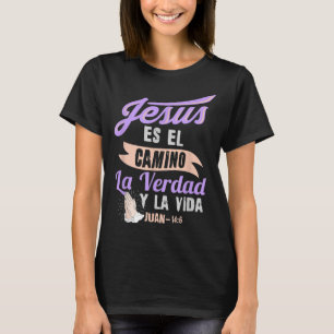 Camisas Cristianas para mujeres Christian Spanska T Shirt