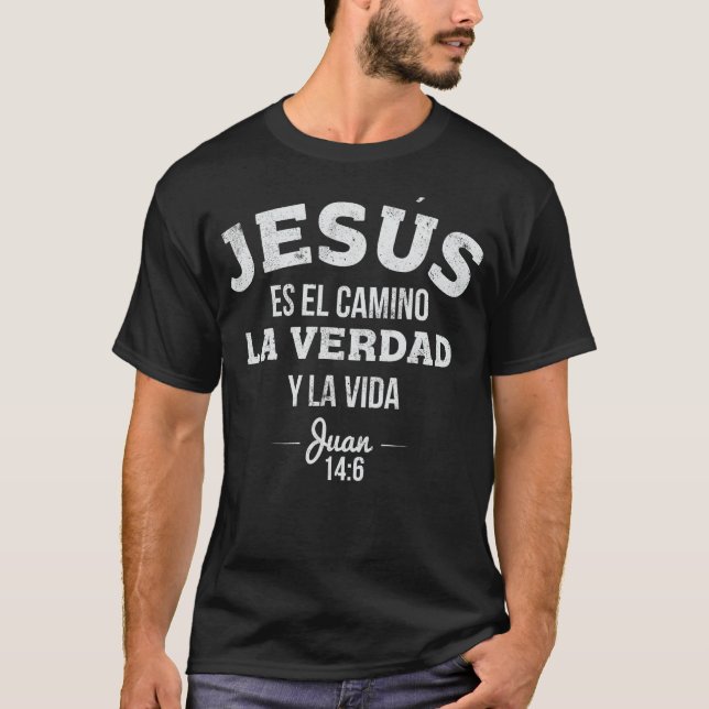 Camisas Cristianas sobre Jesus Christian Shirt in T Shirt (Framsida)