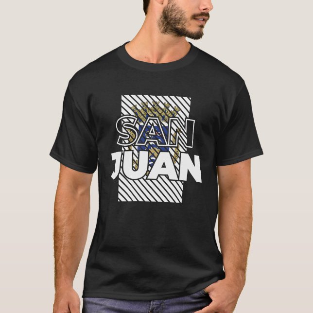Camisas de Puerto Rico Hecho en San Juan Gifts T Shirt (Framsida)