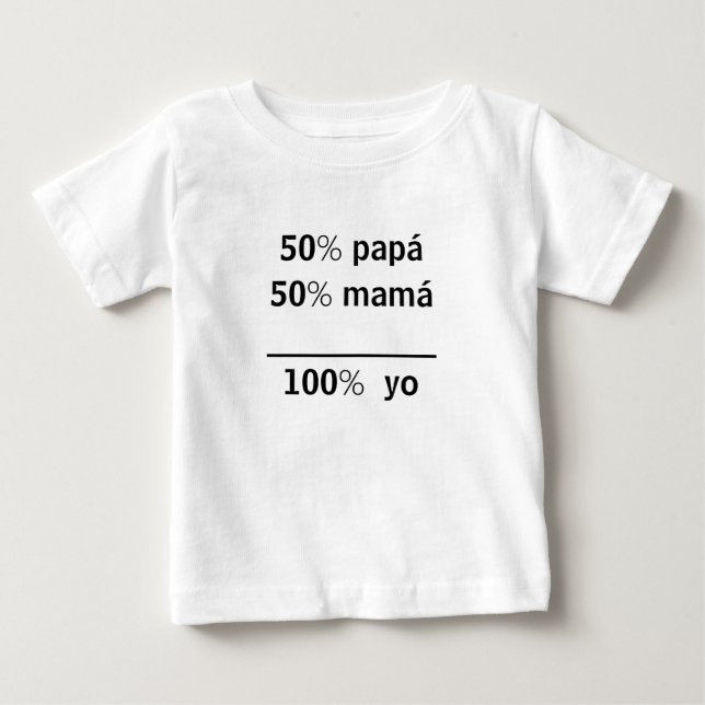 Camiseta 100% yo t shirt (Framsida)
