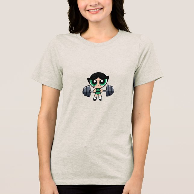 Camiseta Academia - Meninas Super Poderosas T Shirt (Framsida)